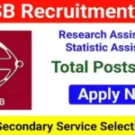 Research Assistant And Statistical Assistant Bharti 2024