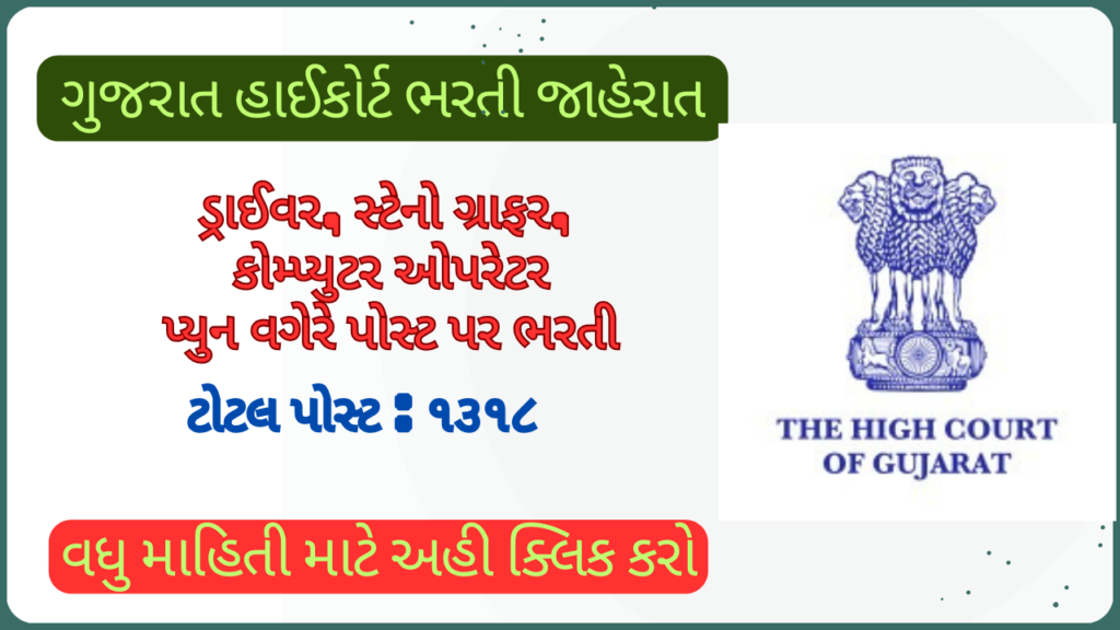 High Court of Gujarat Recruitment